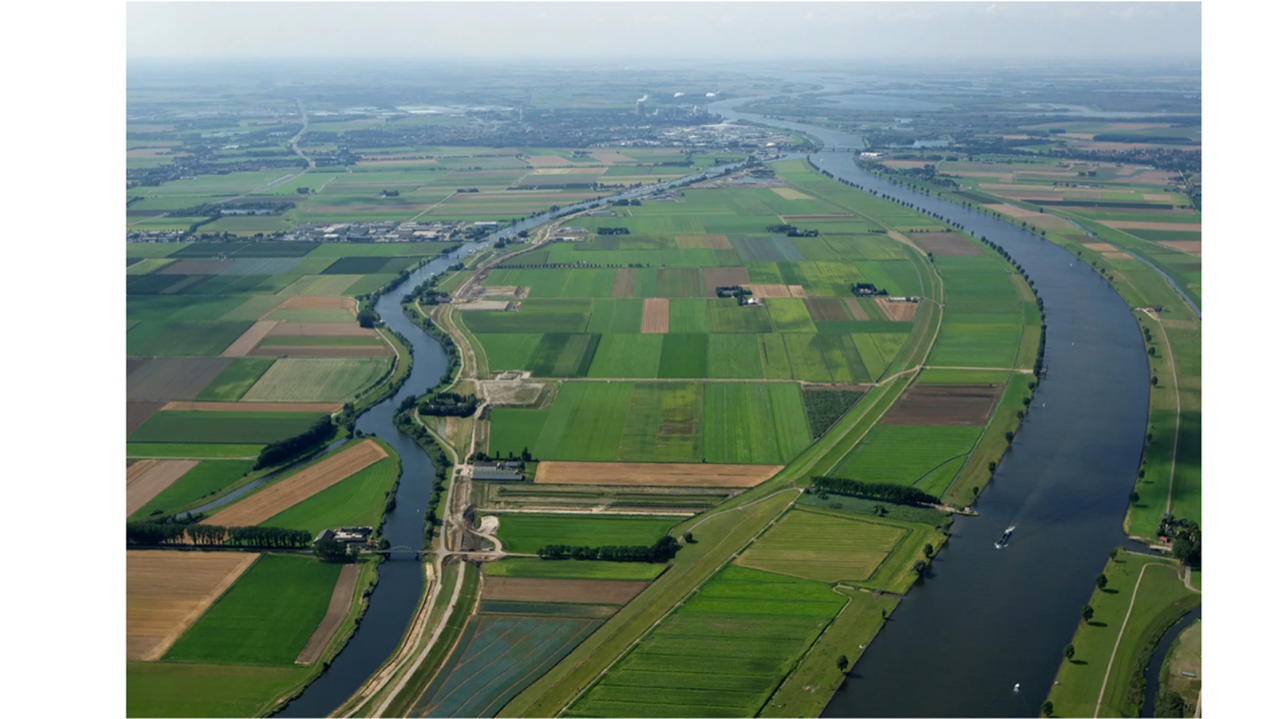Overdiepse Polder, an infrastructure project in the southeastern province of Brabant south of Amsterdam